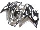 Mejores Carenados Moto Yamaha YZF R3/R25 2015-2018 - Plata Negro