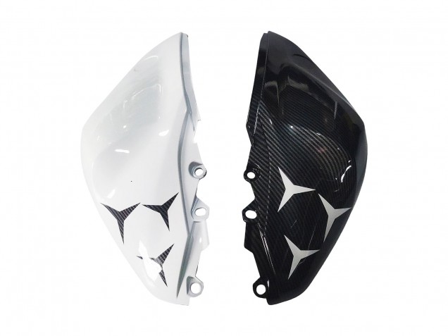 Mejores Carenados Moto Yamaha YZF R3/R25 2015-2018 - Blanco Verde Negro Brillante