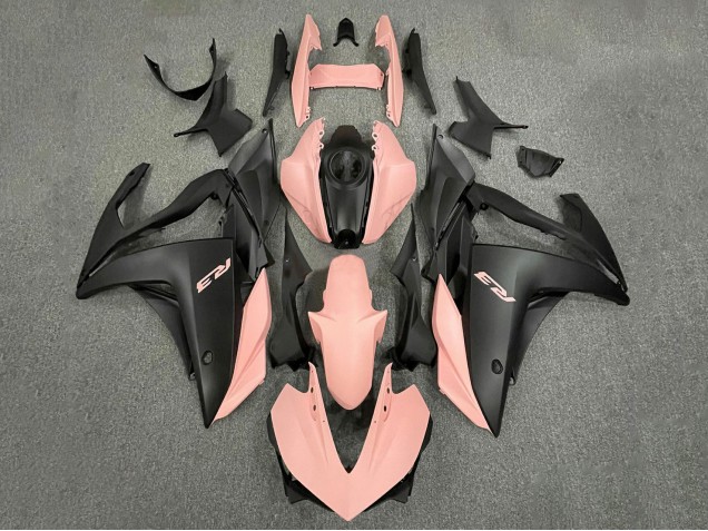Mejores Carenados Moto Yamaha YZF R3/R25 2015-2018 - Rosa Negro Mate