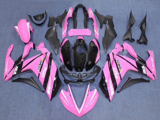 Mejores Carenados Moto Yamaha YZF R3/R25 2015-2018 - Rosa Negro Yamalube ENEOS