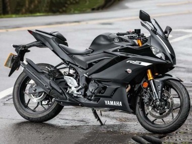 Mejores Carenados Moto Yamaha YZF R3/R25 2019-2021 - Negro Mate Plata
