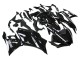 Mejores Carenados Moto Yamaha YZF R3/R25 2019-2021 - Negro Brillante Blanco