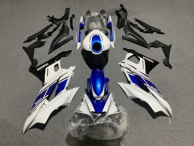 Mejores Carenados Moto Yamaha YZF R3/R25 2019-2021 - Blanco Azul Negro Yamalube