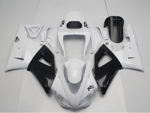 Mejores Carenados Moto Yamaha YZF R1 1998-1999 - Blanco Perla Negro