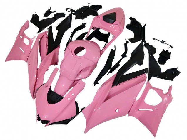 Mejores Carenado Moto Yamaha YZF R3/R25 2022-2024 - Rosa Negro