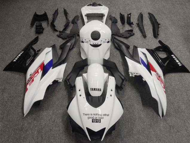 Mejores Carenados Moto Yamaha YZF R3/R25 2022-2024 - Blanco Rojo Azul Negro 1919