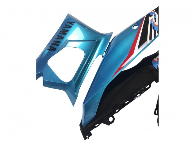 Mejores Carenado Moto Yamaha YZF R3/R25 2022-2024 - Azul Blanco Rojo Negro