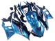 Mejores Carenado Moto Yamaha YZF R3/R25 2022-2024 - Azul Blanco Rojo Negro
