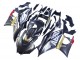 Mejores Carenados Moto Yamaha YZF R3/R25 2022-2024 - Negro FibraCarbono Estilo Oro Rojo ABBOT