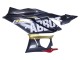 Mejores Carenados Moto Yamaha YZF R3/R25 2022-2024 - Negro FibraCarbono Estilo Oro Rojo ABBOT