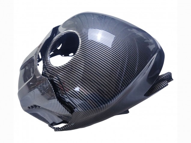 Mejores Carenados Moto Yamaha YZF R3/R25 2022-2024 - Negro FibraCarbono Estilo Oro Rojo ABBOT