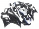 Mejores Carenados Moto Yamaha YZF R3/R25 2022-2024 - Negro FibraCarbono Estilo Plata Azul