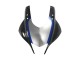 Mejores Carenados Moto Yamaha YZF R3/R25 2022-2024 - Negro FibraCarbono Estilo Plata Azul