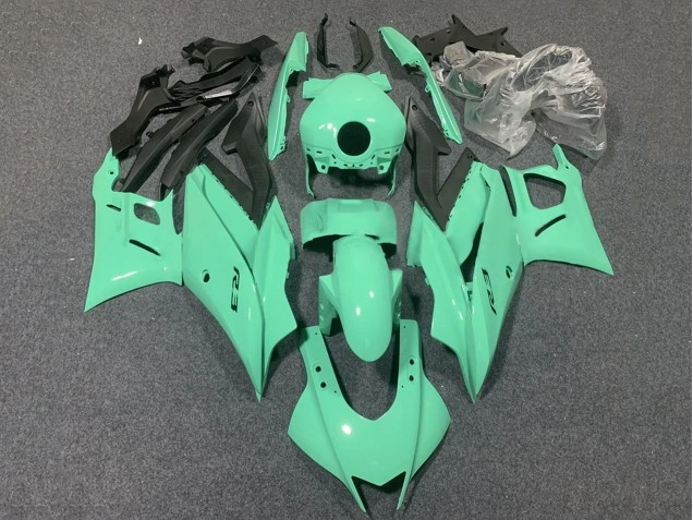 Mejores Carenados Moto Yamaha YZF R3/R25 2022-2024 - Verde Claro