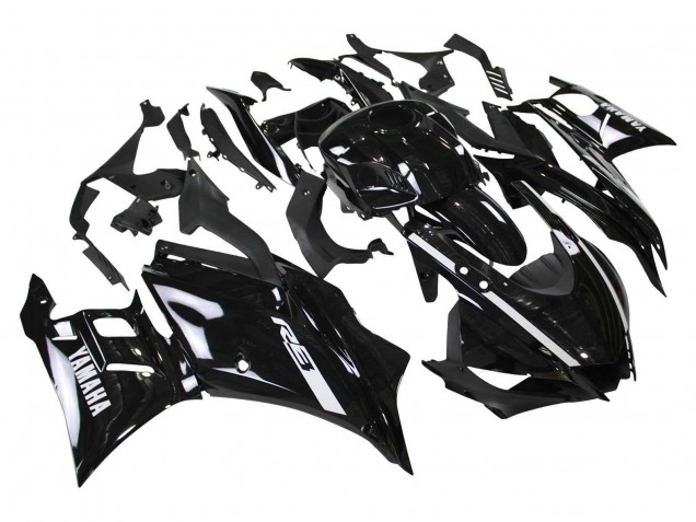 Mejores Carenados Moto Yamaha YZF R3/R25 2022-2024 - Negro Brillante