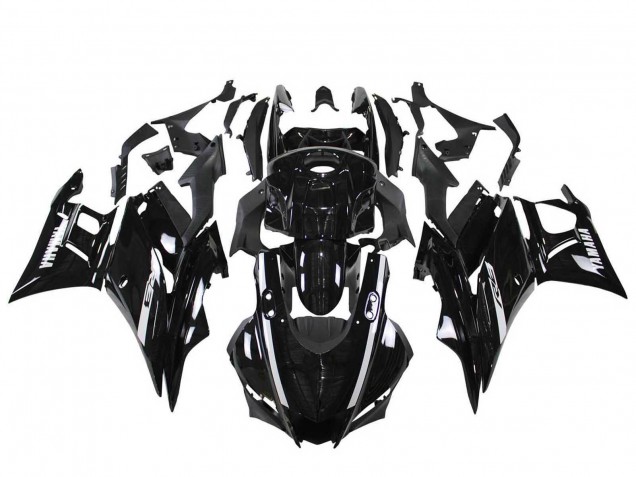 Mejores Carenados Moto Yamaha YZF R3/R25 2022-2024 - Negro Brillante