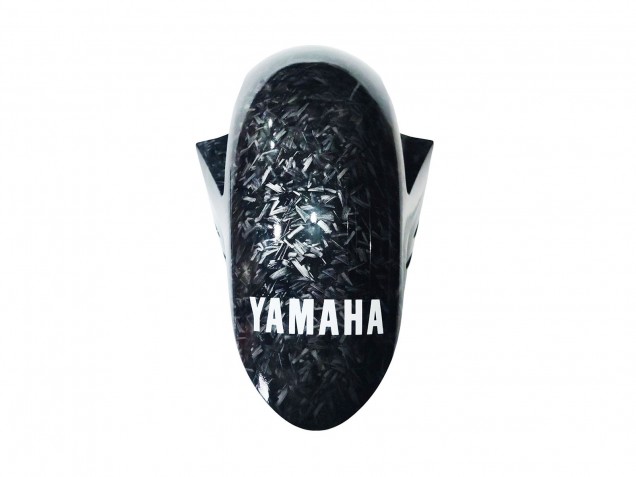 Mejores Carenados Moto Yamaha YZF R3/R25 2022-2024 - Marble Negro Plata Azul Falsificado FibraCarbono Estilo
