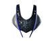 Mejores Carenados Moto Yamaha YZF R3/R25 2022-2024 - Marble Negro Plata Azul Falsificado FibraCarbono Estilo