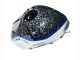 Mejores Carenados Moto Yamaha YZF R3/R25 2022-2024 - Marble Negro Plata Azul Falsificado FibraCarbono Estilo