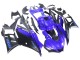 Mejores Carenado Moto Yamaha YZF R3/R25 2022-2024 - Azul Negro Mate