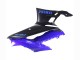 Mejores Carenado Moto Yamaha YZF R3/R25 2022-2024 - Azul Negro Mate