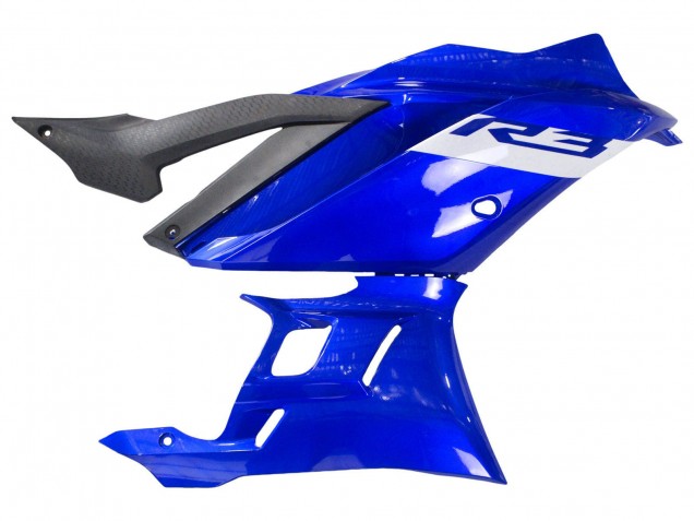 Mejores Carenados Moto Yamaha YZF R3/R25 2022-2024 - Azul Blanco Negro Mate
