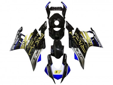 Mejores Carenados Moto Yamaha YZF R3/R25 2022-2024 - Blanco Azul Oro Negro Brillante