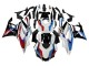 Mejores Carenados Moto Yamaha YZF R3/R25 2022-2024 - Blanco Azul Rojo Negro