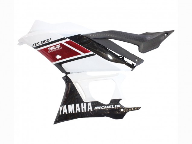 Mejores Carenados Moto Yamaha YZF R3/R25 2022-2024 - Blanco Rojo Negro Yamalube