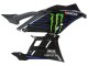 Mejores Carenados Moto Yamaha YZF R3/R25 2022-2024 - Azul Verde Negro Monstruo Yamalube ENEOS