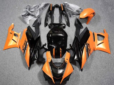 Mejores Carenados Moto Yamaha YZF R3/R25 2022-2024 - Naranja Negro Brillante