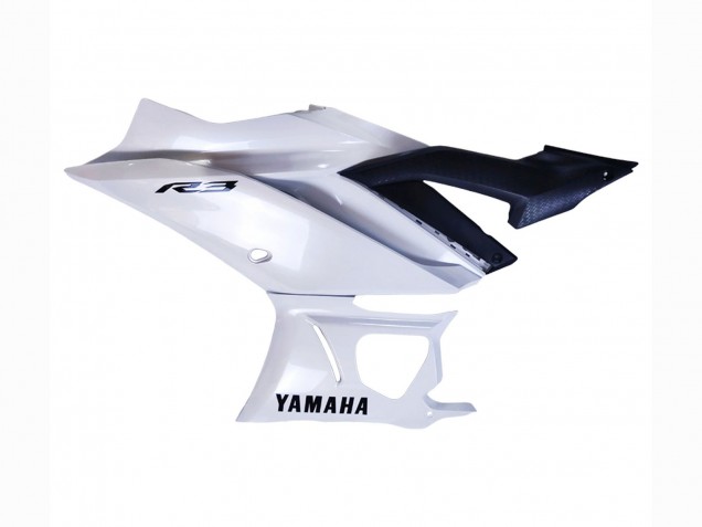 Mejores Carenados Moto Yamaha YZF R3/R25 2022-2024 - Blanco