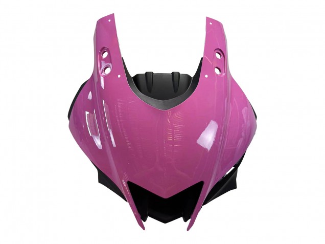 Mejores Carenados Moto Yamaha YZF R3/R25 2022-2024 - Rosa Negro Brillante Monstruo