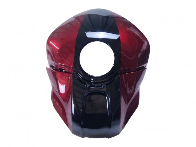 Mejores Carenado Moto Yamaha YZF R3/R25 2022-2024 - Rojo Blanco Negro Brillante