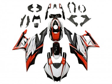 Mejores Kits Carenado Moto Yamaha YZF R3/R25 2022-2024 - Blanco Rojo Negro