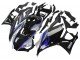 Mejores Carenados Moto Yamaha YZF R3/R25 2022-2024 - Plata Azul Negro Brillante