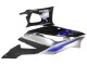 Mejores Carenados Moto Yamaha YZF R3/R25 2022-2024 - Plata Azul Negro Brillante