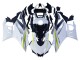 Mejores Carenados Moto Yamaha YZF R3/R25 2022-2024 - Blanco Amarillo Negro