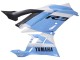 Mejores Carenados Moto Yamaha YZF R3/R25 2022-2024 - Blanco Azul Claro