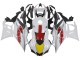 Mejores Carenados Moto Yamaha YZF R3/R25 2022-2024 - Blanco Rojo Amarillo Negro