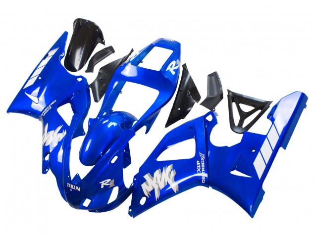 Mejores Carenados Moto Yamaha YZF 1000 R1 1998-1999 - Azul Blanco