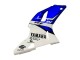 Mejores Carenados Moto Yamaha YZF 1000 R1 1998-1999 - Blanco Azul Negro