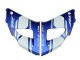 Mejores Carenados Moto Yamaha YZF 1000 R1 1998-1999 - Azul Blanco Negro Brillante