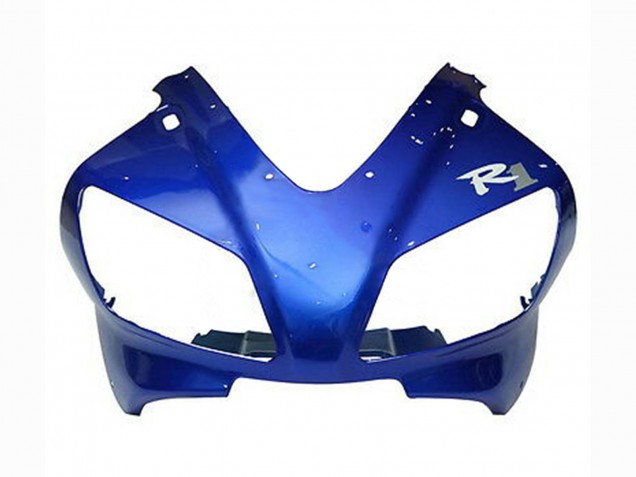 Mejores Carenados Moto Yamaha YZF 1000 R1 1998-1999 - Azul Blanco Negro Brillante