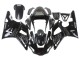 Mejores Carenados Moto Yamaha YZF 1000 R1 2000-2001 - Negro Brillante Blanco Monstruo Motul