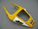 Mejores Carenados Moto Yamaha YZF 1000 R1 2000-2001 - Blanco Amarillo Azul Motul Camello