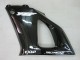 Mejores Carenados Moto Yamaha YZF 1000 R1 2000-2001 - Negro Brillante Blanco Calcomanía