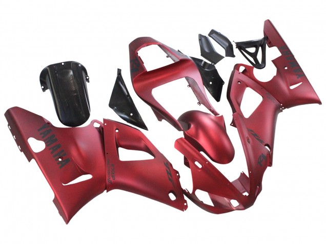 Mejores Carenados Moto Yamaha YZF 1000 R1 2000-2001 - Rojo Mate