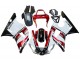 Mejores Carenado Moto Yamaha YZF 1000 R1 2000-2001 - Rojo Blanco Negro Brillante