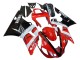 Mejores Carenados Moto Yamaha YZF 1000 R1 2000-2001 - Rojo Blanco Negro Brillante